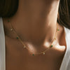 Wholesale Clavicle Chain Necklace S925 Sterling Silver Geometric Inlaid Zircon For Women