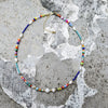 Wholesale Clavicle Chain Organic Glass Geometric Beaded Hand Knitted For Women
