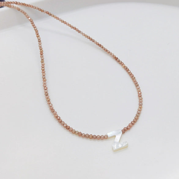 Wholesale Clavicle Chain Organic Glass Pendant Rhinestone Geometric Handwoven For Women