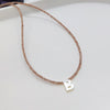Wholesale Clavicle Chain Organic Glass Pendant Rhinestone Geometric Handwoven For Women