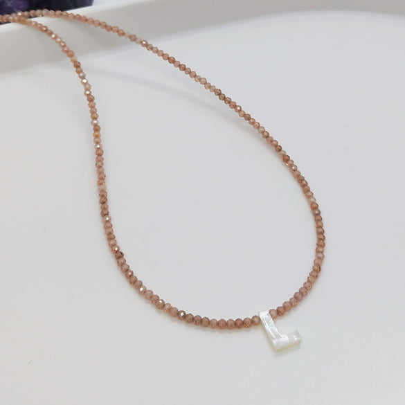 Wholesale Clavicle Chain Organic Glass Pendant Rhinestone Geometric Handwoven For Women