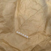 Wholesale Clavicle Chain 925 Silver 14K Gold Natural Freshwater Pearl Nearly Round Retro Minimalist