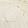 Wholesale Clavicle Chain 316L Stainless Steel And 316L Stainless Steel With English Letter Pendant Electroplating Style For Women