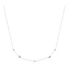 Wholesale Clavicle Chain 925 Sterling Silver Zircon Inlay Geometric Mori Style For Women