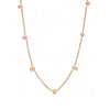 Wholesale Clavicle Necklace Freshwater Pearl 316L Stainless Steel Geometric Electroplating Summer Accessories For Women