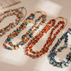 Wholesale Clavicle Necklace Handmade Asymmetrical Doublelayer Geometric Shell Beaded For Women