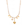 Wholesale Clavicle Necklace Natural Stone Freshwater Pearl 316L Stainless Steel 316L Stainless Steel Geometric Electroplating Women's Accessories