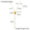 Wholesale Clavicle Necklace 316L Stainless Steel Heartshaped Electroplating For Women