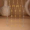 Wholesale Clavicle Necklace 316L Stainless Steel Light Luxury Style Geometric Electroplating For Women