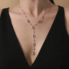 Wholesale Clavicle Necklace 316L Stainless Steel Light Luxury Style Geometric Electroplating For Women