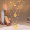 Wholesale Clavicle Necklace 316L Stainless Steel 316L Stainless Steel Geometric Electroplated For Women