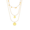 Wholesale Clavicle Necklace 316L Stainless Steel 316L Stainless Steel Geometric Electroplated For Women