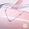 Wholesale Clavicle Necklace 925 Sterling Silver Geometric Electroplated Simple Style For Women