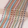 Wholesale Claw Chain Twopiece Set With Copper Zircon Geometric Style For Women