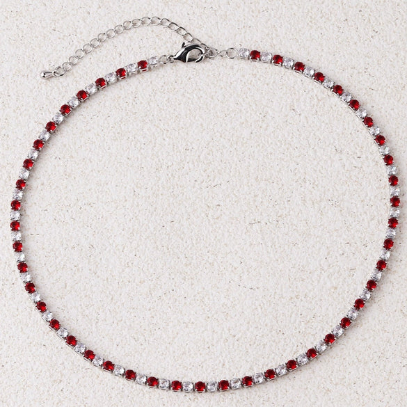 Wholesale Claw Chain Twopiece Set With Copper Zircon Geometric Style For Women