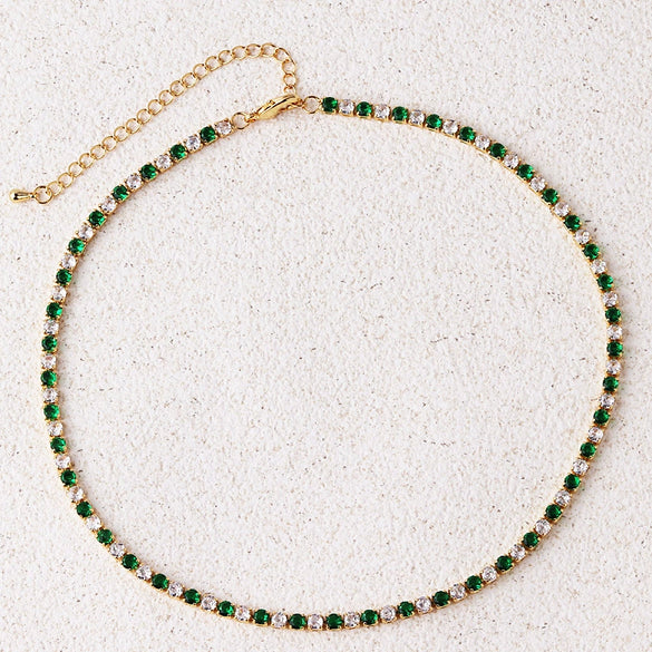 Wholesale Claw Chain Twopiece Set With Copper Zircon Geometric Style For Women