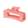 Wholesale Claw Clip Frosted Ps Plastic Simple Geometric Baking Paint For Women