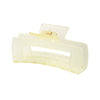 Wholesale Claw Clip Frosted Ps Plastic Simple Geometric Baking Paint For Women