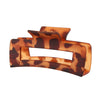 Wholesale Claw Clip Frosted Ps Plastic Simple Geometric Baking Paint For Women