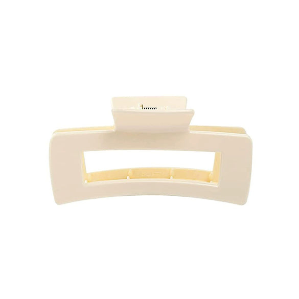Wholesale Claw Clip Frosted Ps Plastic Simple Geometric Baking Paint For Women
