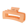 Wholesale Claw Clip Frosted Ps Plastic Simple Geometric Baking Paint For Women
