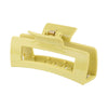Wholesale Claw Clip Frosted Ps Plastic Simple Geometric Baking Paint For Women