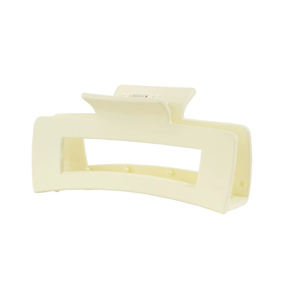 Wholesale Claw Clip Frosted Ps Plastic Simple Geometric Baking Paint For Women
