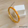 Wholesale Cloisonné Maple Leaf Bracelets Plated Fashion Jewelry With Retro Botanical Design For Adults