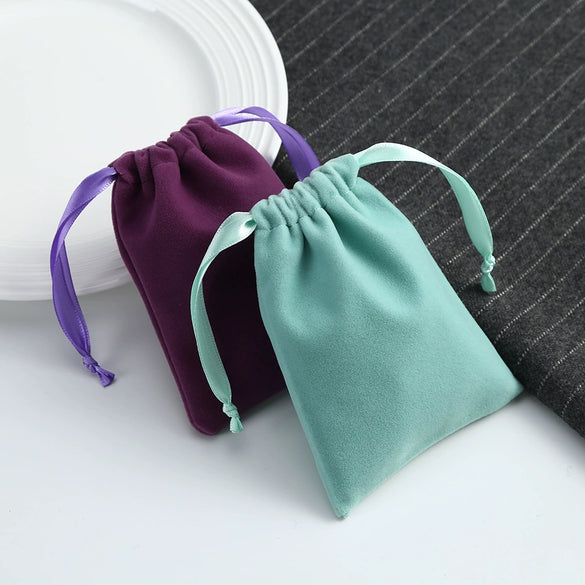 Wholesale Cloth Drawstring Bags For Jewelry Storage