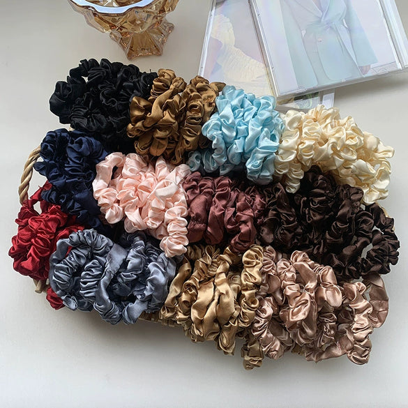 Wholesale Cloth Hair Accessories Set Lovely Style Large Intestine Ring Hair Rings For Women