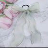 Wholesale Cloth Handmade Bow Ribbon Hair Ring Women's Hair Accessories