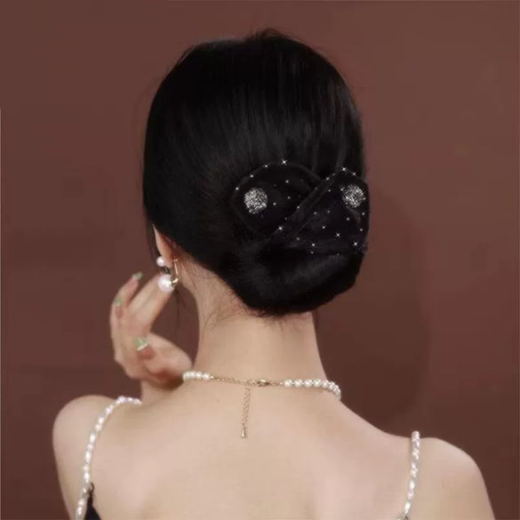 Wholesale Cloth Handmade Bow Twist Clip Hairpin Headwear