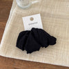 Wholesale Cloth Handmade Elegant Widebrimmed Seamless Soft Highelastic Hair Ring Head Rope For Women