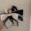 Wholesale Cloth Handmade Fashion Hair Rope With Large Bow For Women