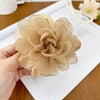 Wholesale Cloth Handmade Flower Hairclip For Girls