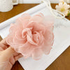 Wholesale Cloth Handmade Flower Hairclip For Girls