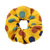 Wholesale Cloth Handmade Geometric Natural Style Big Round Point Large Intestine Ring Hair Ring For Girls