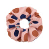 Wholesale Cloth Handmade Geometric Natural Style Big Round Point Large Intestine Ring Hair Ring For Girls