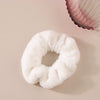 Wholesale Cloth Handmade High Elasticity Simple Geometric Plush Hair Band Hair Accessory