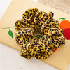 Wholesale Cloth Handmade Leopard Print Intestine Hair Band For Women Highend Fashion Hair Accessories