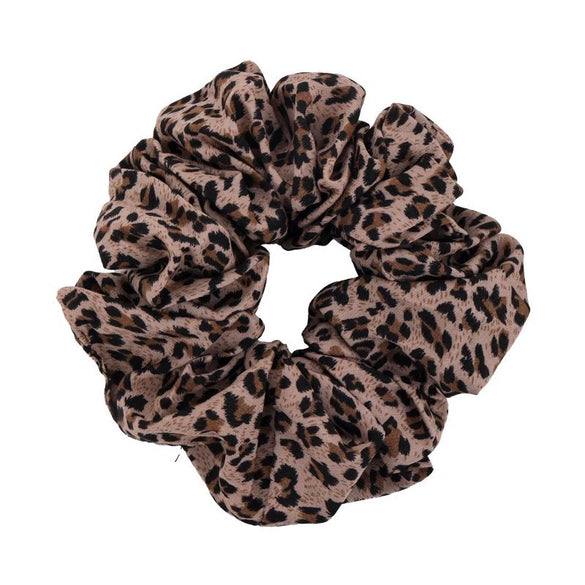 Wholesale Cloth Handmade Leopard Print Intestine Hair Band For Women Highend Fashion Hair Accessories