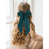 Wholesale Cloth Handmade Retro Ribbon Bow Spring Clip Hairpin For Women