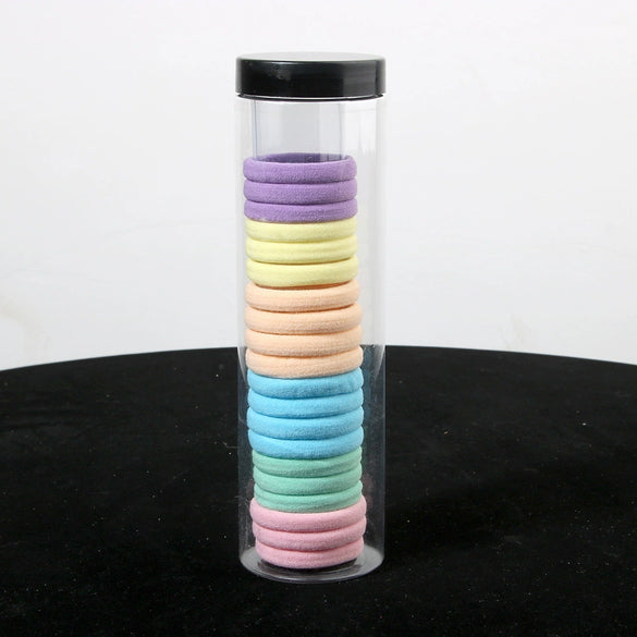 Wholesale Cloth Handmade Simple High Elastic Women's Hair Band Hair Tie
