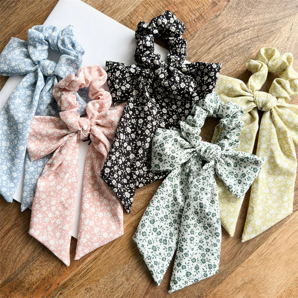 Wholesale Cloth Handmade Small Fresh Daisy Floral Hair Ring Head Accessories