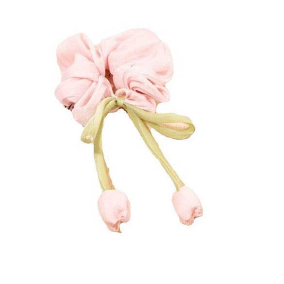 Wholesale Cloth Handmade Sweet Tulip Women's Hair Ring Head Rope