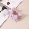 Wholesale Cloth Handmade Women's Mesh Bowknot Horsetail Clamp Hair Accessory
