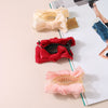 Wholesale Cloth Handmade Women's Mesh Bowknot Horsetail Clamp Hair Accessory
