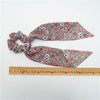 Wholesale Cloth Headwear Women's Hair Tie Ponytail Long Streamer Large Intestine Circle Floral Seiko Design