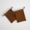 Wholesale Cloth Jewelry Bag Brown Corset Flannel Drawstring For Storage And Packaging