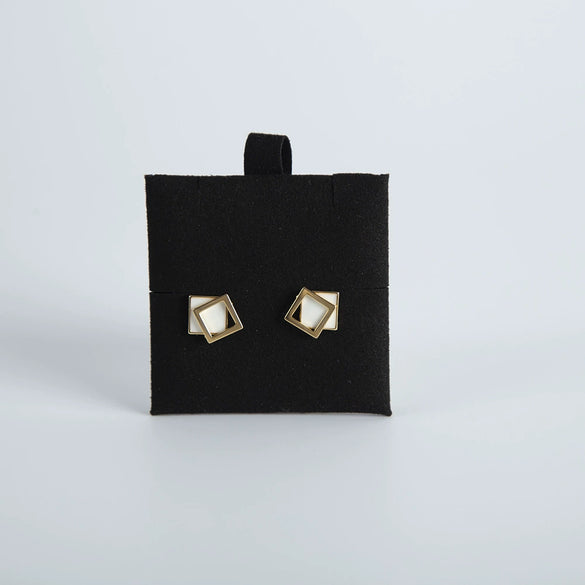 Wholesale Cloth Jewelry Bag Necklace Square Earrings